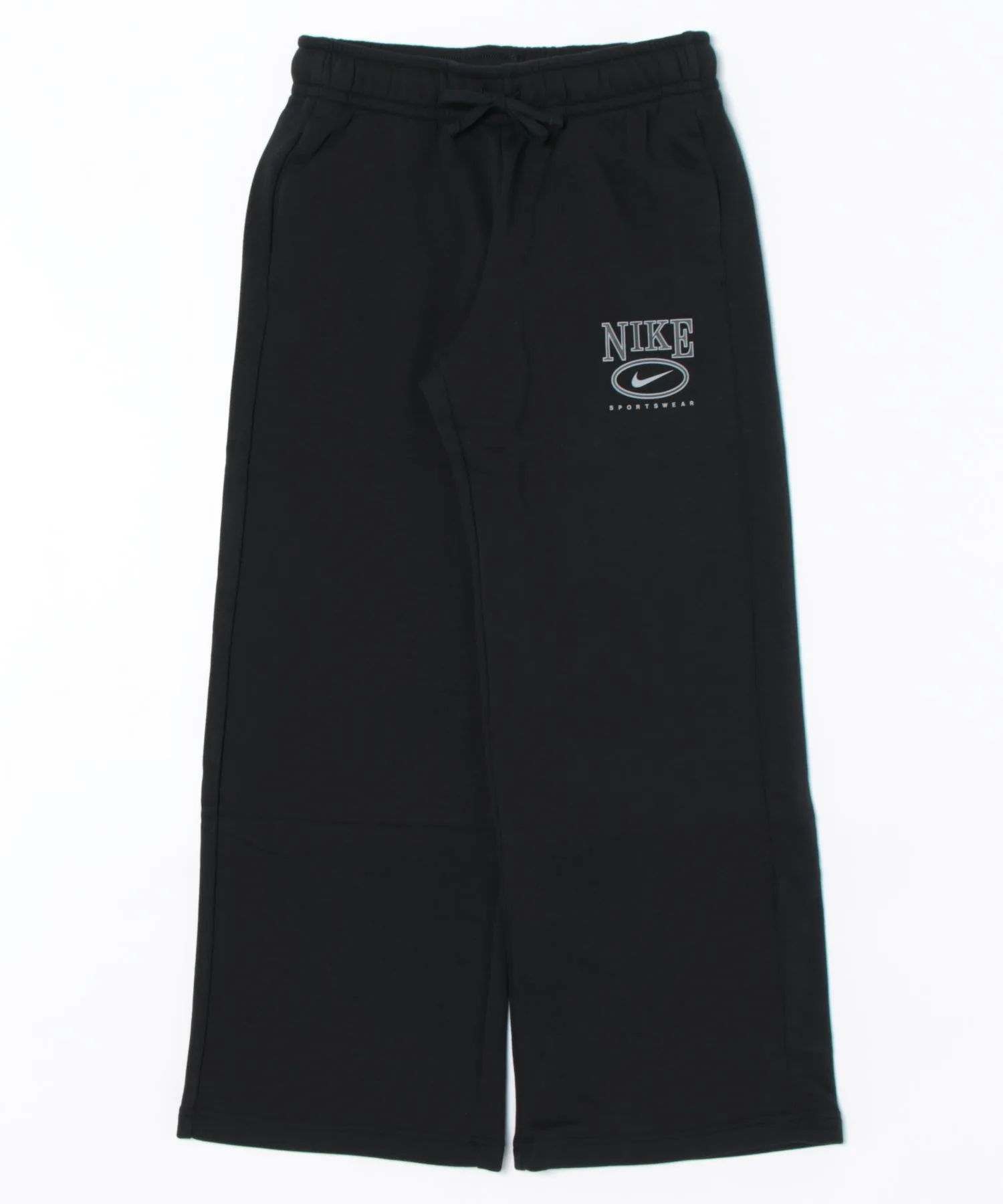 Женские спортивные брюки из флиса Nike AS W NSW CLUB FLC MR GX WI серые — фото 4