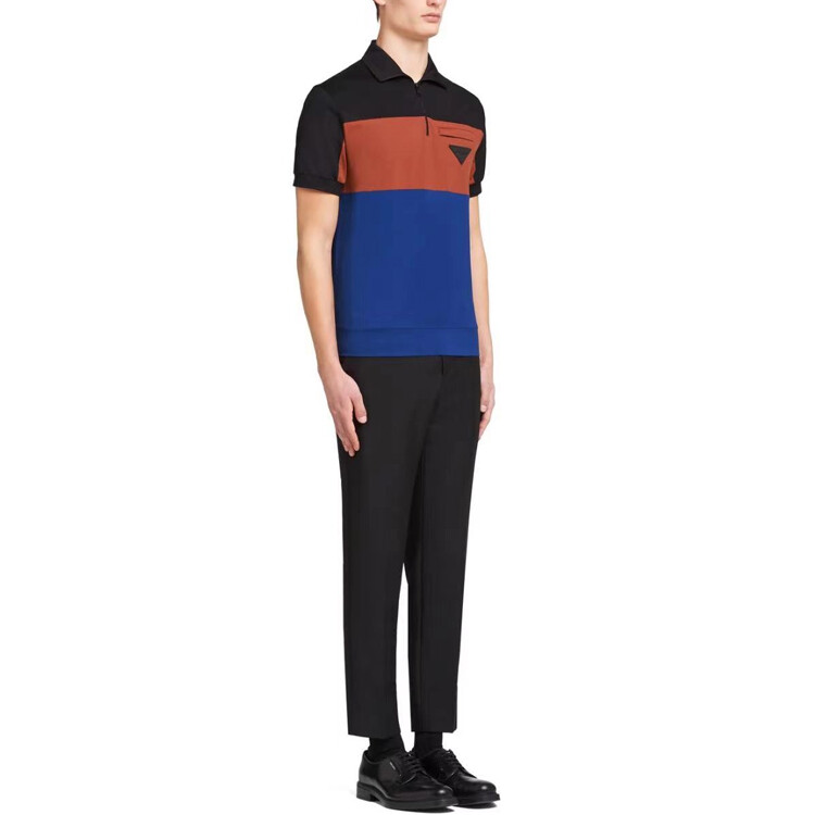 Рубашка поло мужская многоцветная Prada, цвет Multicolor — фото 2