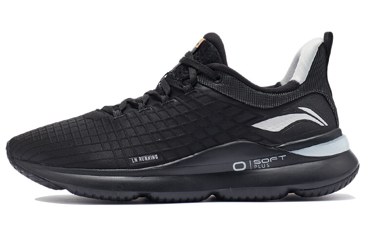 

Мягкие кроссовки мужские с низким верхом, черные/белые Lining