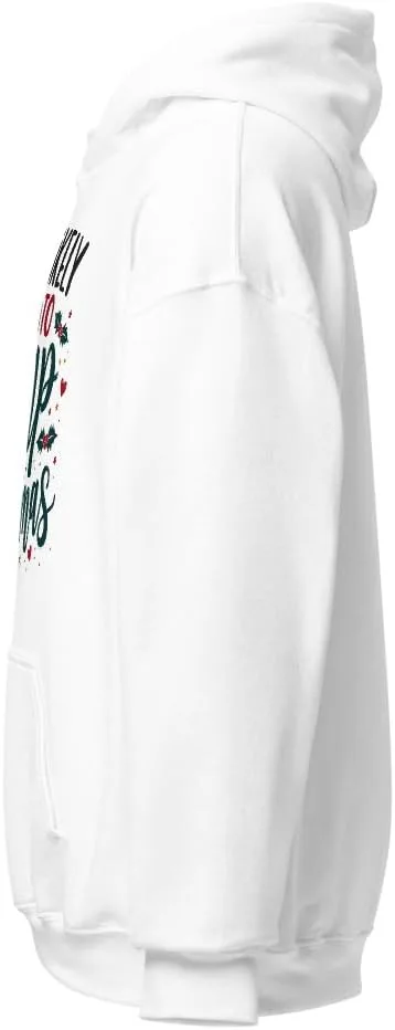 Семейный рождественский худи Unisex, Most Likely To Nap On Christmas Generic, белый — фото 3