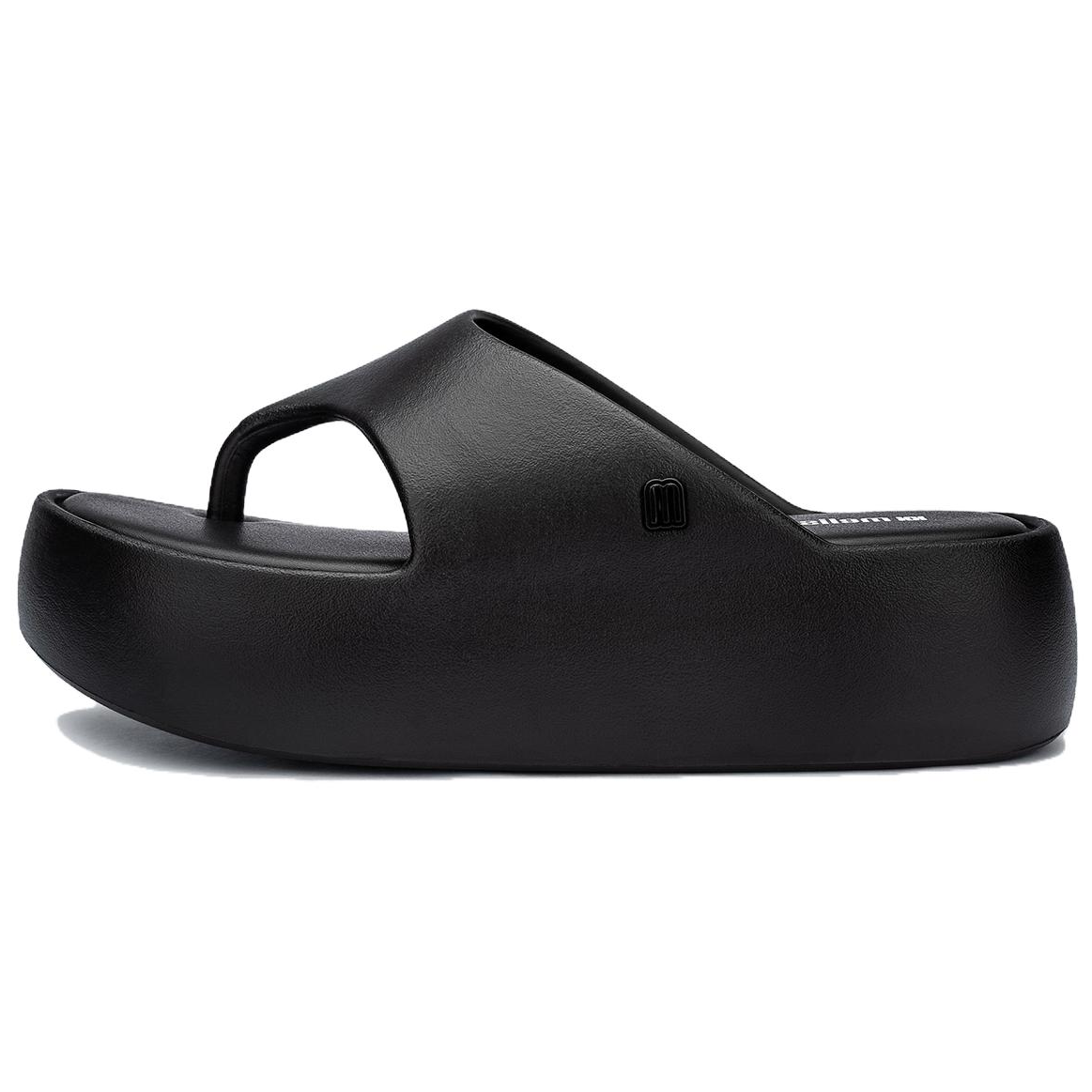 Женские тихие износостойкие шлепанцы из ЭВА Melissa, Black
