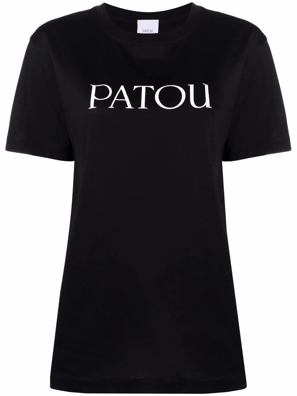 

Футболка из органического хлопка с логотипом PATOU, черный