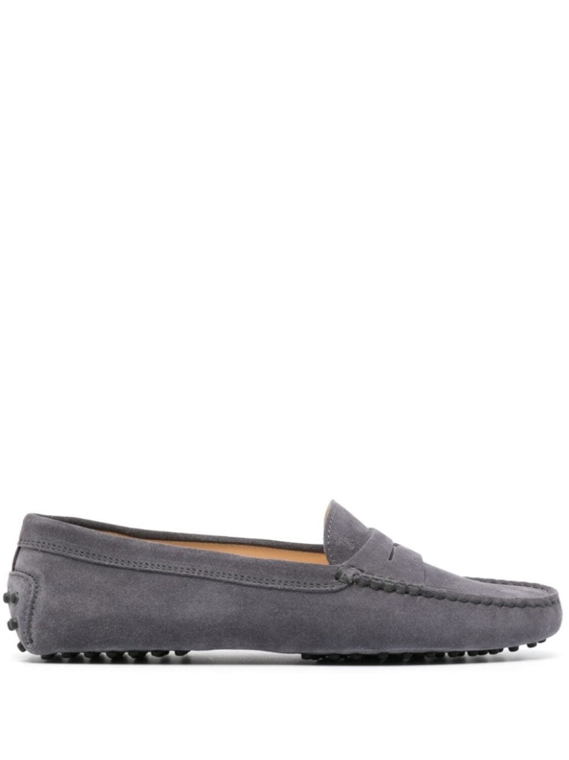 

Tod's slip-on loafers, серый