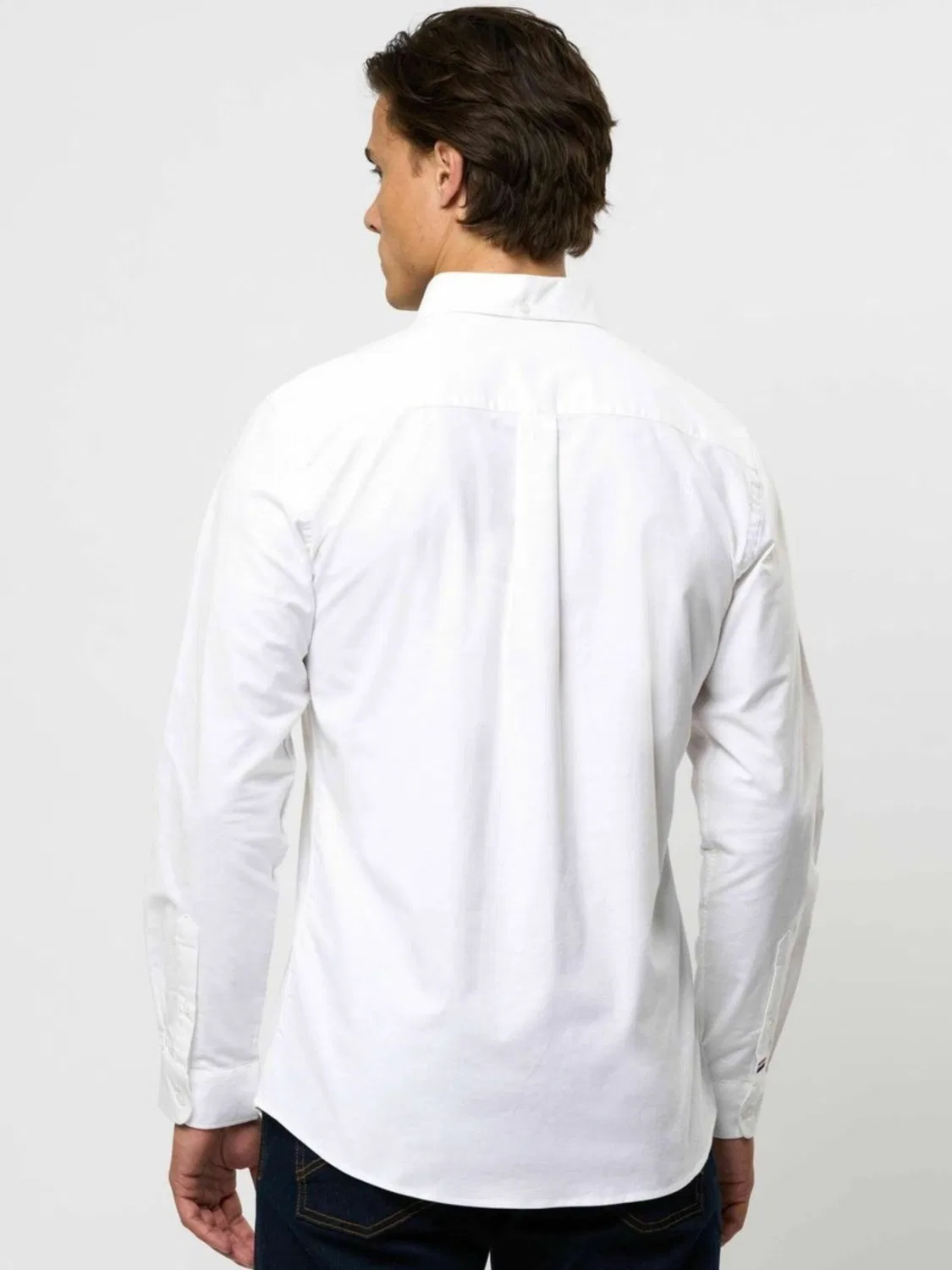 Рубашка на пуговицах стандартного кроя 'Esmar' U.S. Polo Assn., White — фото 4