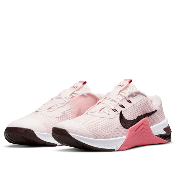 Кроссовки metcon 7 pink white black' Nike, розовый — фото 3