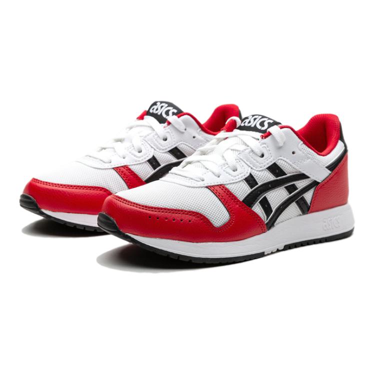 Детские кроссовки для скейтбординга Lyte Classic Low Top ASICS, черный/белый/красный — фото 3