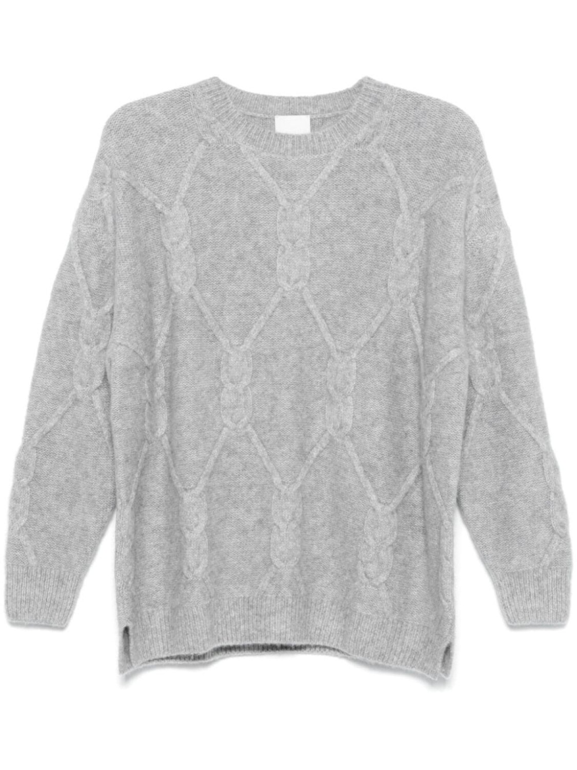 

Allude свитер с эффектом меланжа, серый