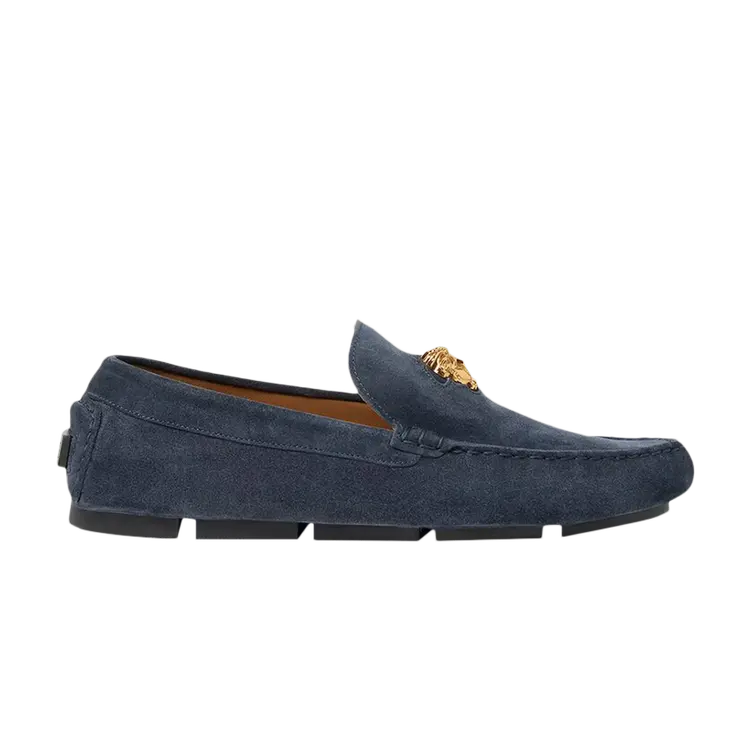 

Лоферы Versace La Medusa Driver Loafer, синий