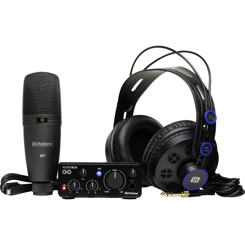 

Аппаратно-программный комплект для записи PreSonus AudioBox Go Creator