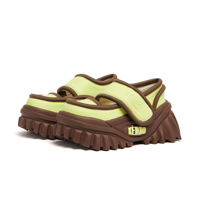 KEDDO Туфли Casual Shoes женские желто-коричневые, цвет Yellow Brown — фото 3
