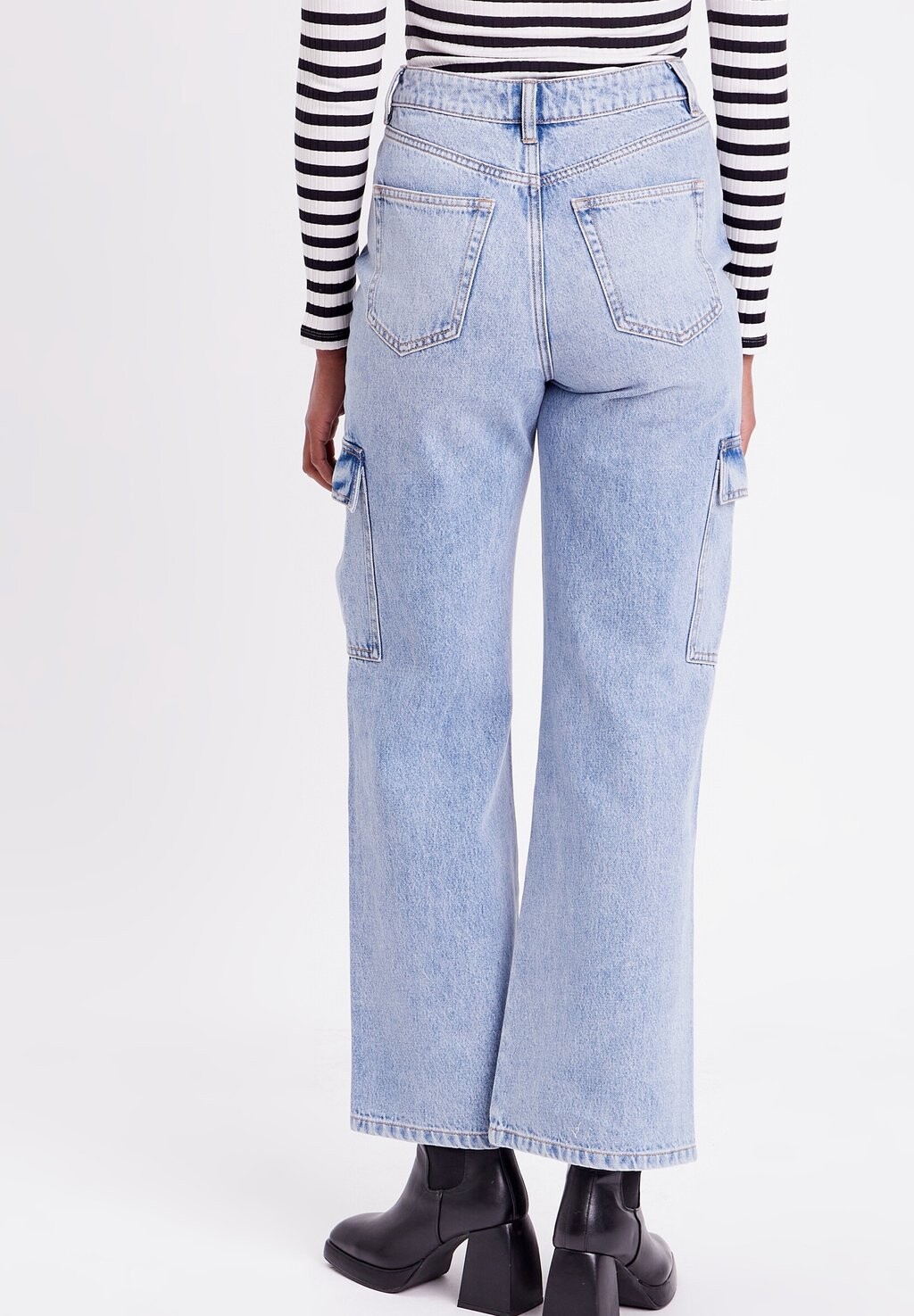 

Джинсы свободного кроя Cache Cache, цвет Stone Blue Denim