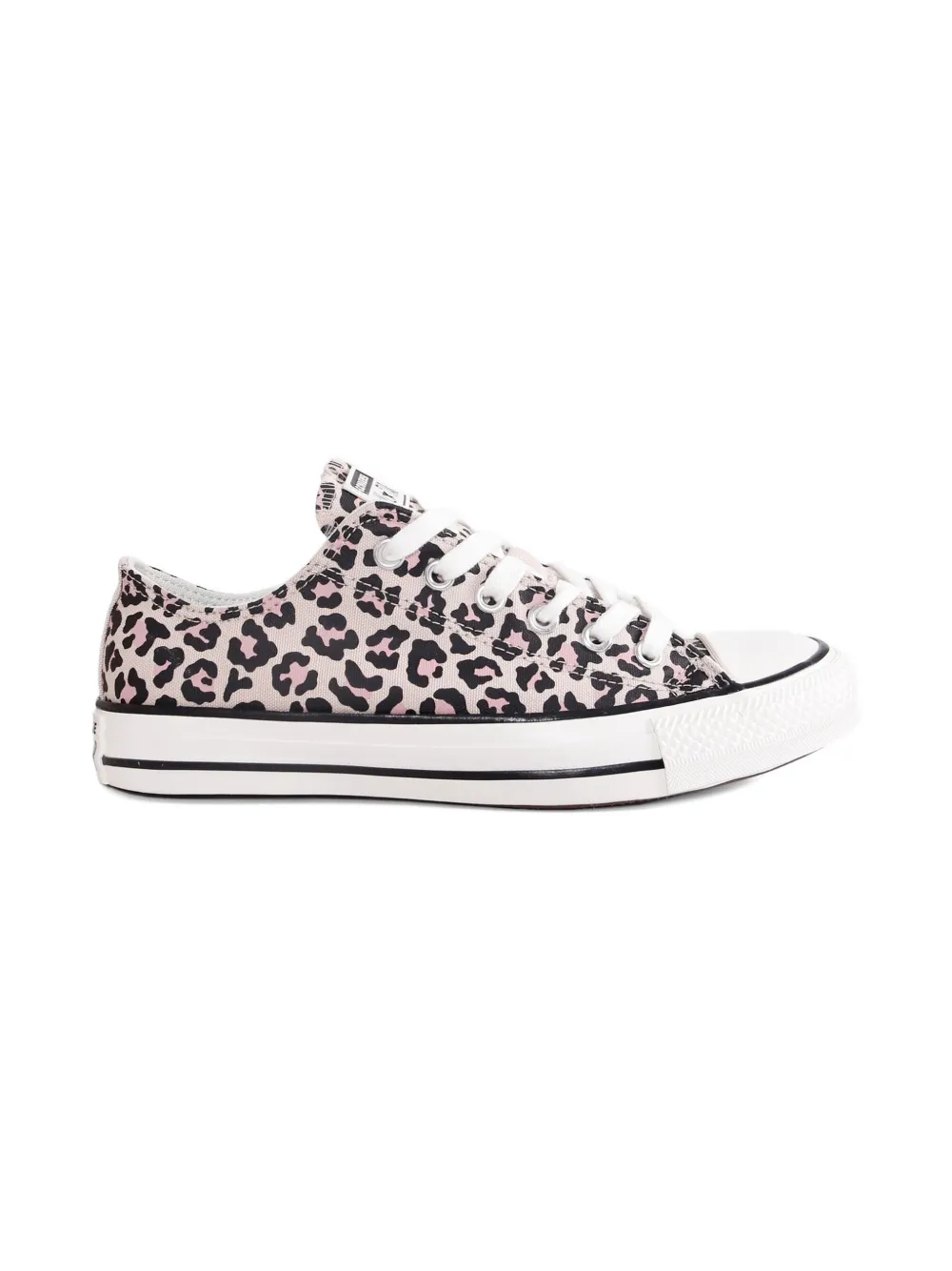 

Холщовые кроссовки Chuck Taylor All Stars с леопардовым принтом Converse Kids, розовый