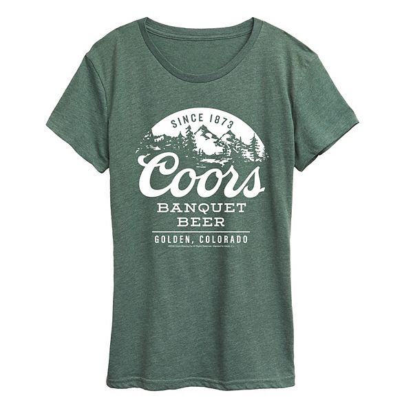 

Футболка с принтом Coors Banquet Beer Licensed Character, Heather Juniper