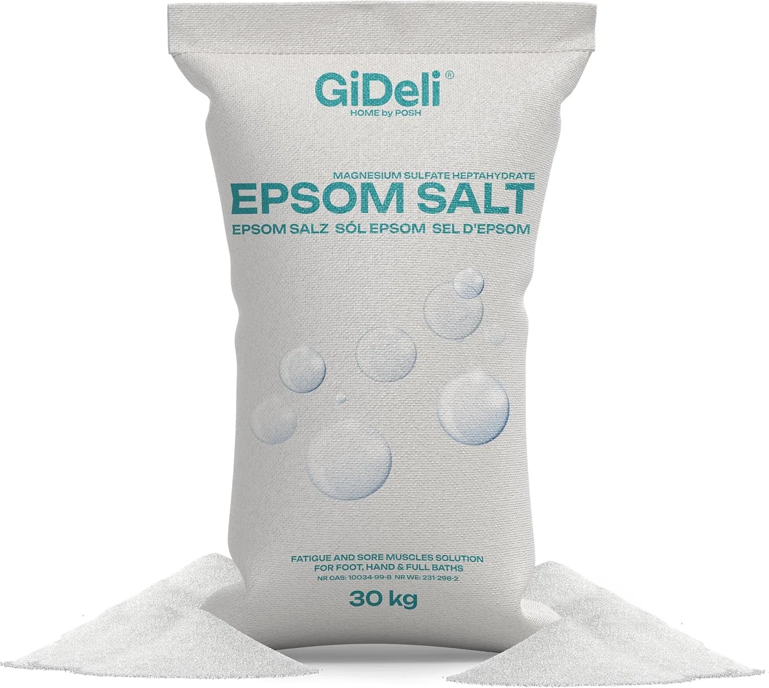 Английская соль GiDeli фармацевтического качества, 30 кг Gideli