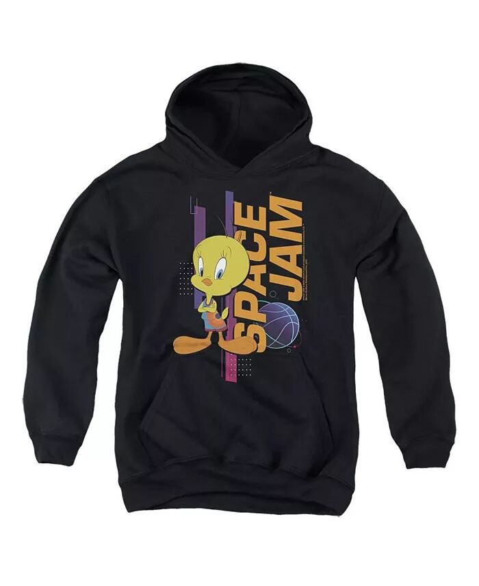 

Молодежная толстовка с капюшоном Tweety Standing Pull Over Hoodie / Толстовка с капюшоном Space Jam 2, черный