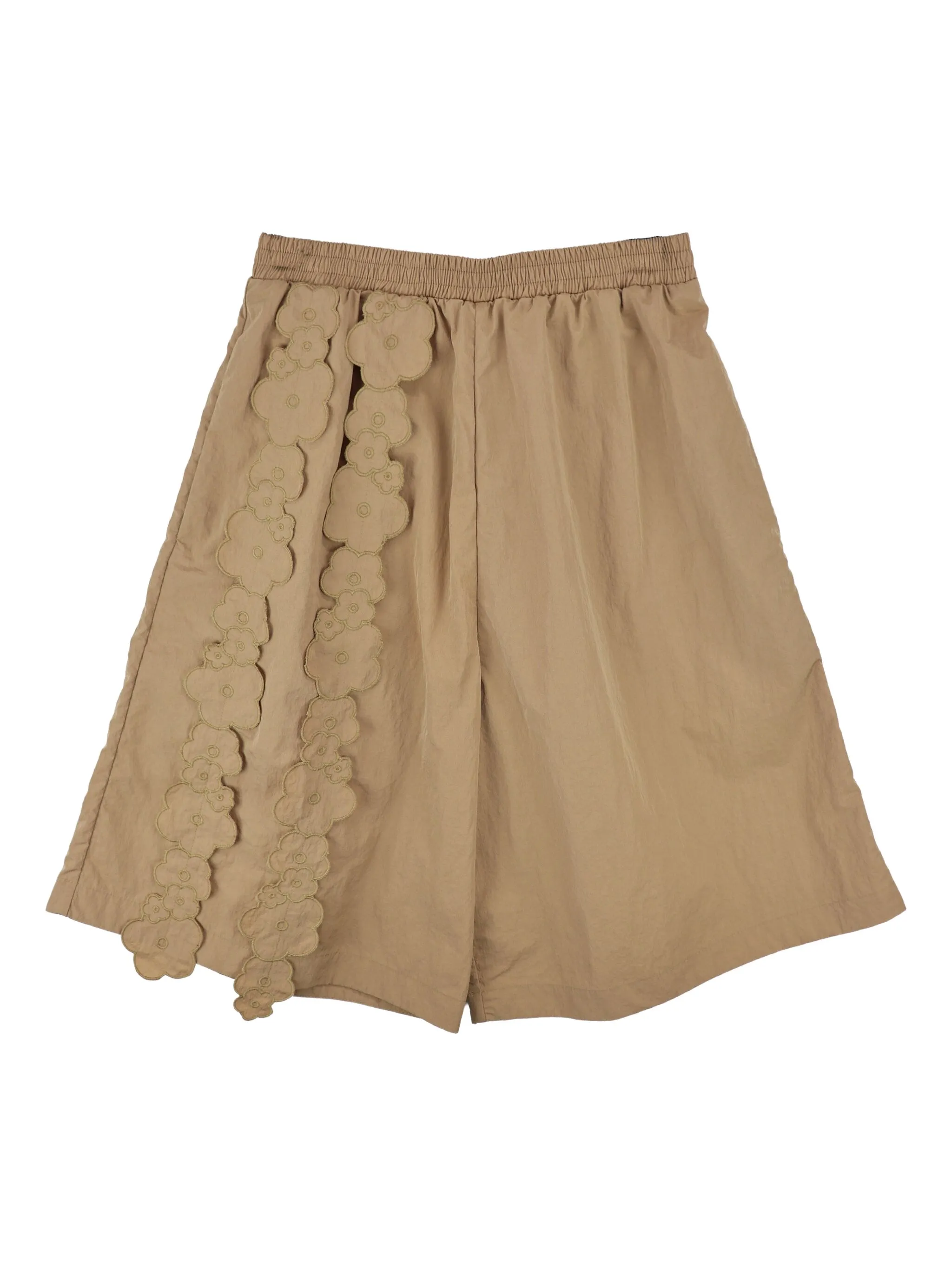 

Шорты с цветочным декором Cecilie Bahnsen, коричневый