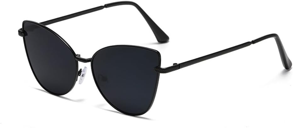 

Женские солнцезащитные очки «Кошачий глаз» из металла, модные черные солнцезащитные очки «Кошачий глаз», увеличенного размера, солнцезащитные очки с градиентным переходом цвета UJNHGQ, E