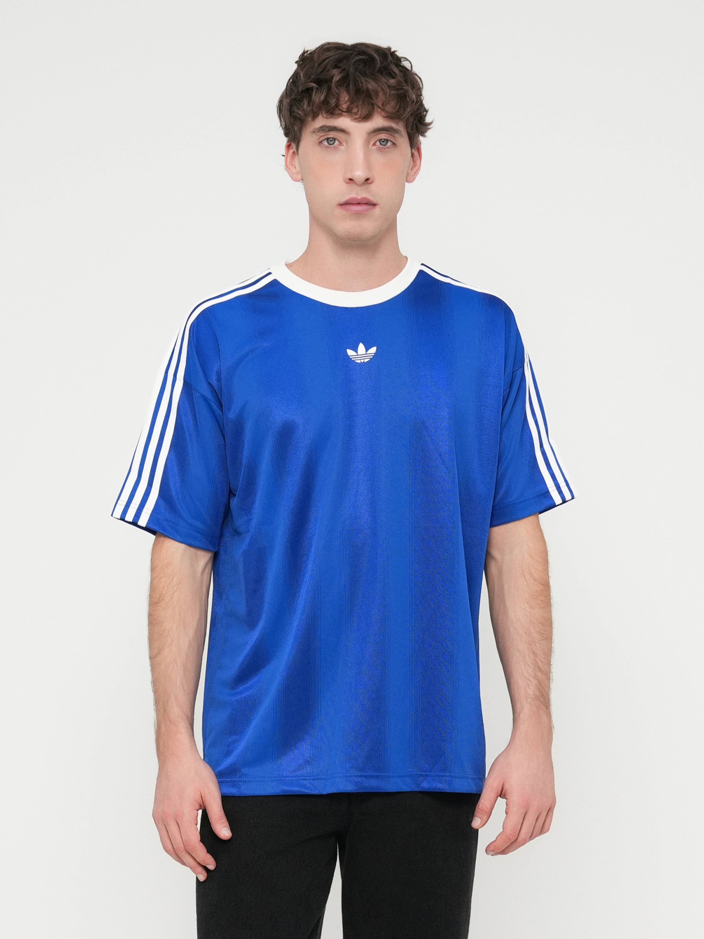 Adidas Originals Футболка 'Adicolor' в синем цвете — фото 2