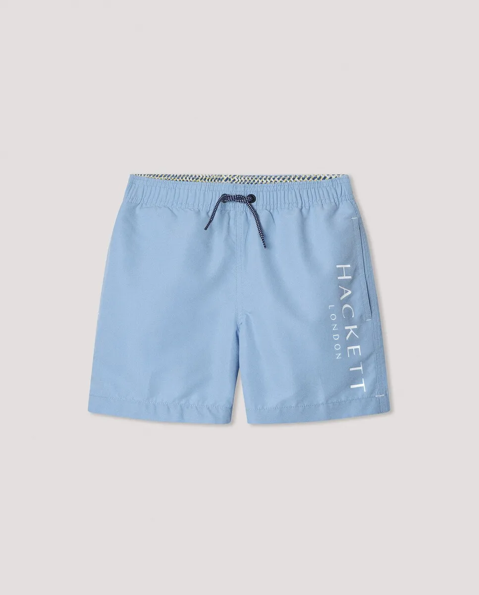 

Однотонный купальник для мальчика Hackett, светло-голубой