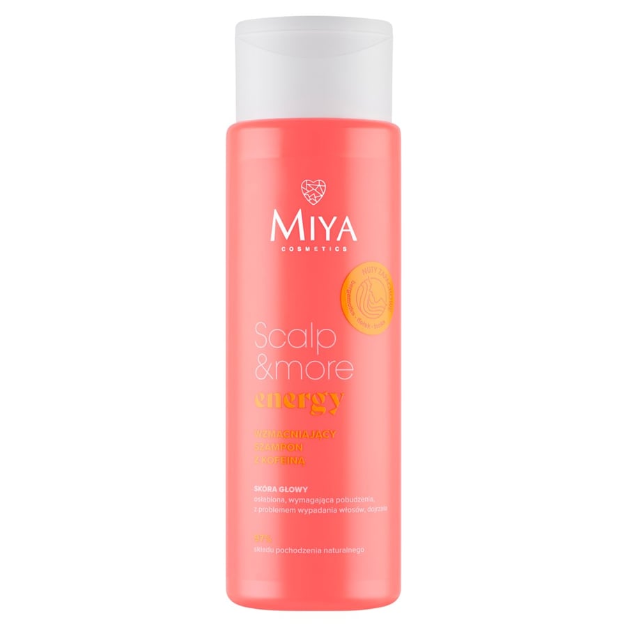 

MIYA Cosmetics, Укрепляющий шампунь Scalp&more energy с кофеином, 300 мл
