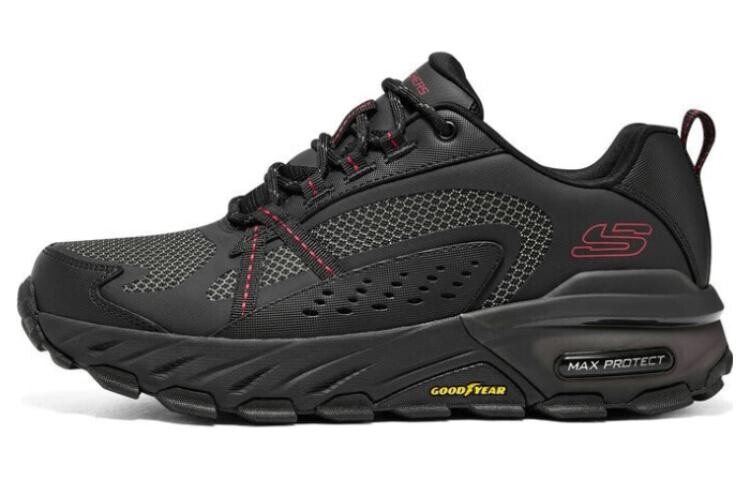 

Skechers OUTDOOR Lifestyle Shoes Men Low-top Black/Red/White/Yellow