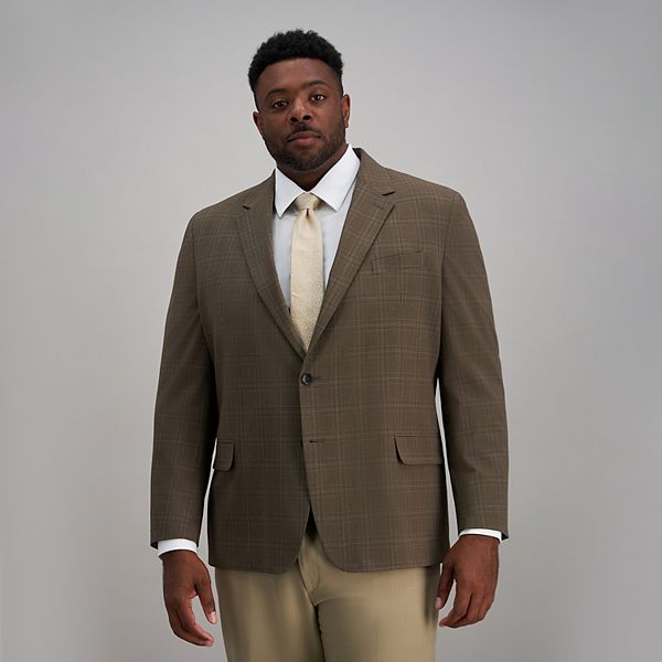 

Пиджак спортивный Big & Tall в клетку windowpane Haggar
