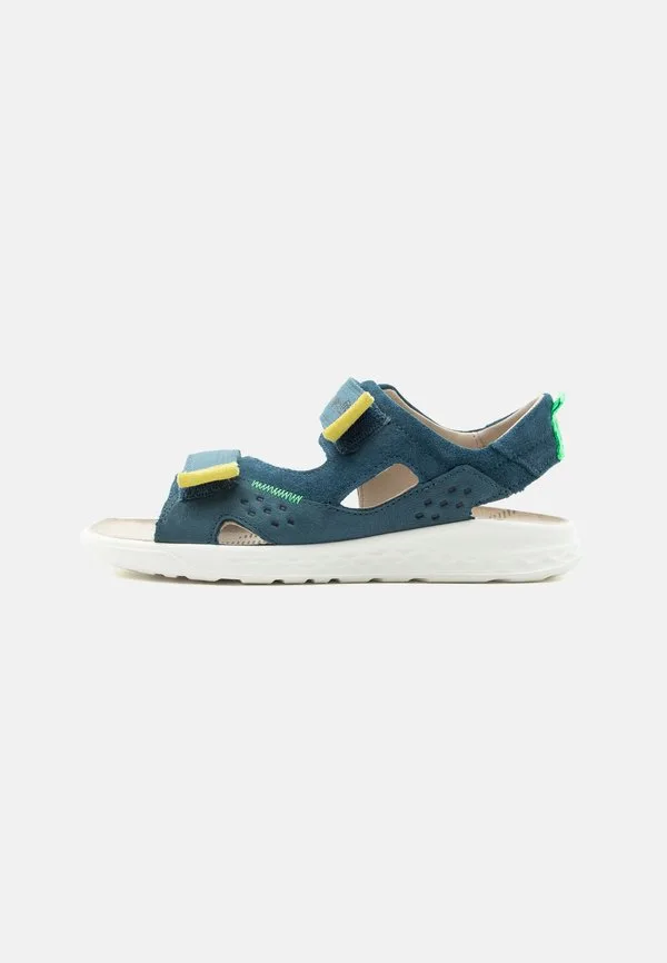 Сандалии lagoon миди Superfit, Blau/Gelb