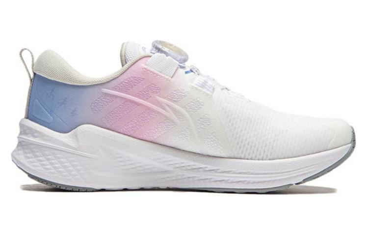 Кроссовки для бега Vermilion Bird 1.0 Low Top унисекс LINING YOUNG, белый/розовый — фото 2