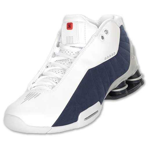Кроссовки Nike Shox BB4 'House of Hoops - Vince Carter' 2012, белый — фото 3