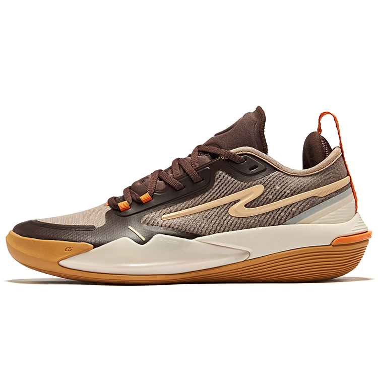 

Erke Баскетбольные кроссовки Raid Cushioning Rebound Low-Top, мужские, шоколадного цвета