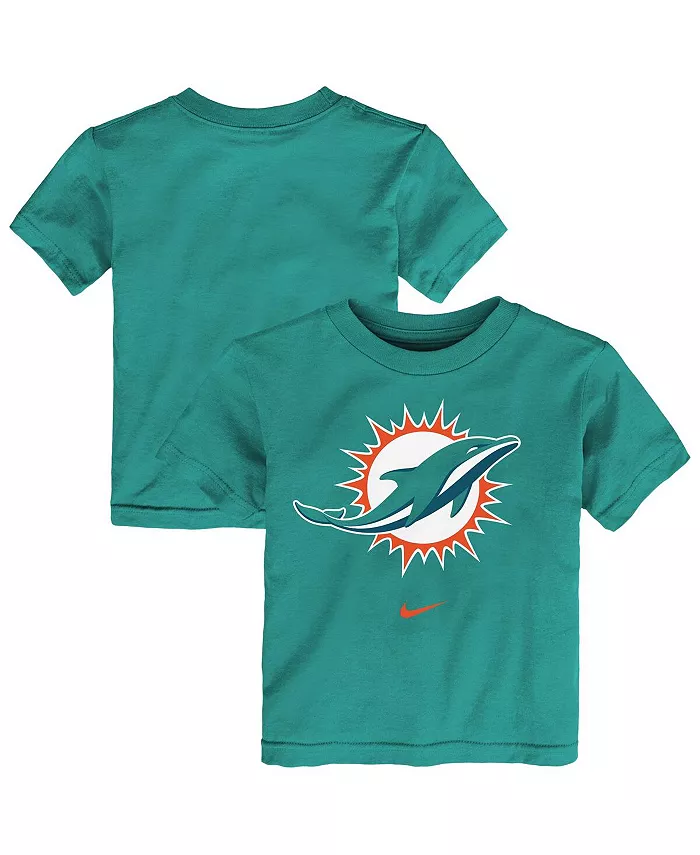 

Футболка Aqua Miami Dolphins Primary с логотипом Legend Performance для малышей Nike
