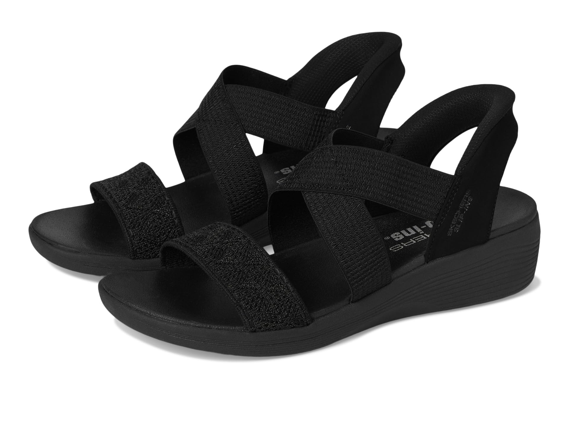 Сандалии SKECHERS Arya - Very Demure Hands Free Slip-Ins, черный