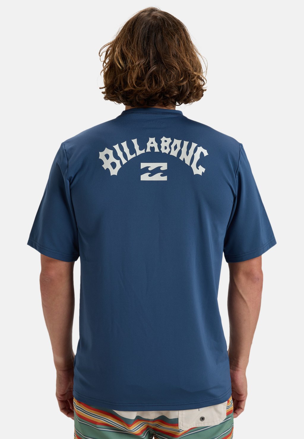 

Футболка с принтом Billabong, синий