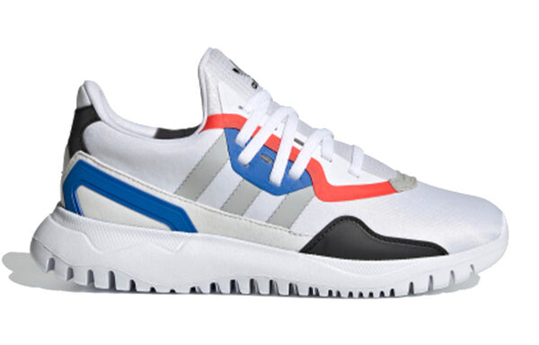 Кроссовки flex j Adidas, белый — фото 2