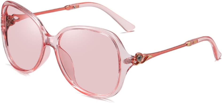 

Фотохромные солнцезащитные очки для женщин, фиолетово-розовые, с поляризованными линзами UV400, меняющими цвет. Модные, с квадратными линзами и эффектом обесцвечивания generic, Pink Discoloration