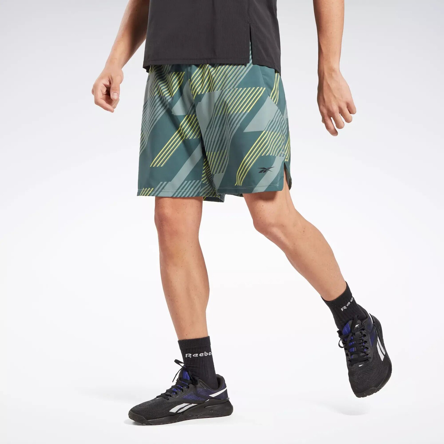 

Шорты Speed 3.0 Reebok, белый/зеленый