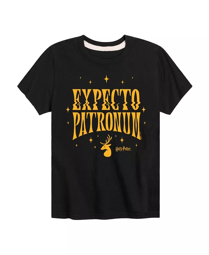 

Футболка с принтом "Expecto Patronum" для мальчиков Harry Potter, черный
