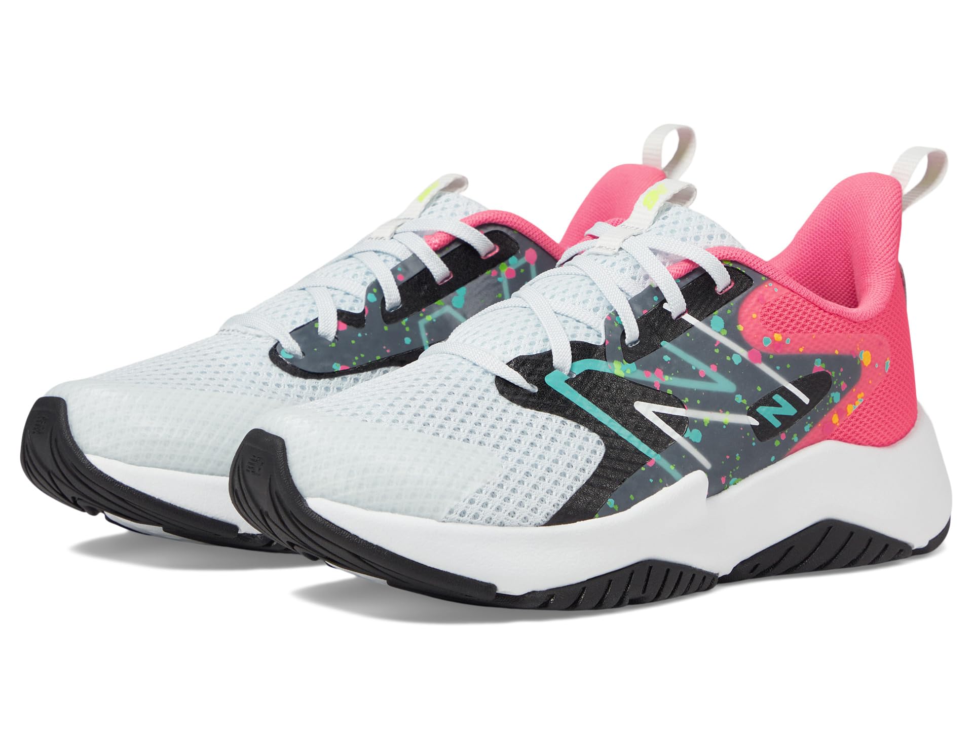 

Кроссовки New Balance Kids Rave Run V2, Quartz Grey/Ultra Pink