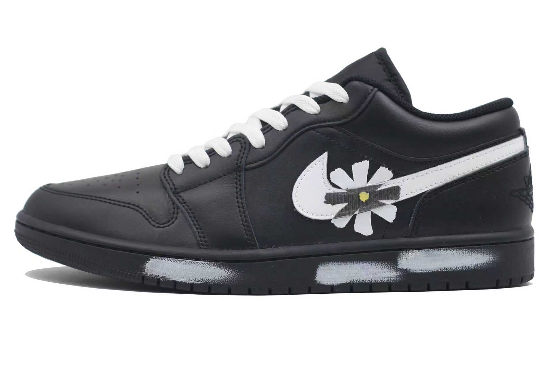 

Jordan Кроссовки баскетбольные низкие Air 1 Abrasion Resistant Unisex Black White