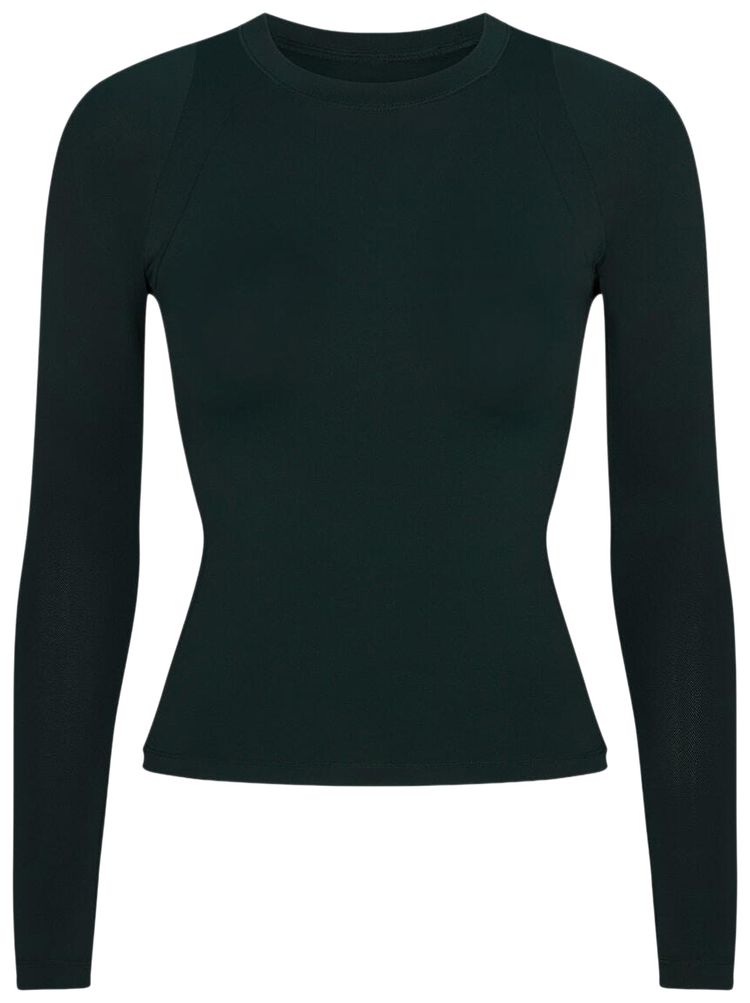 

NikeSKIMS Воздушная футболка с длинными рукавами и круглым вырезом, синий