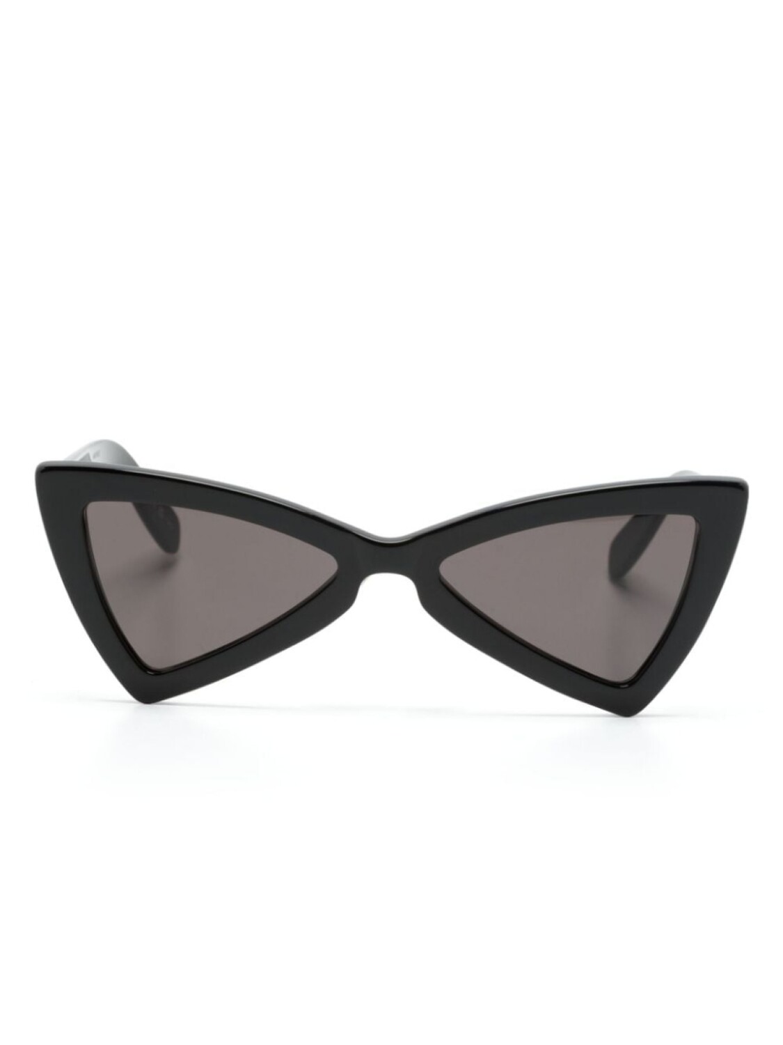 

Солнцезащитные очки в геометричной оправе Saint Laurent Eyewear, черный