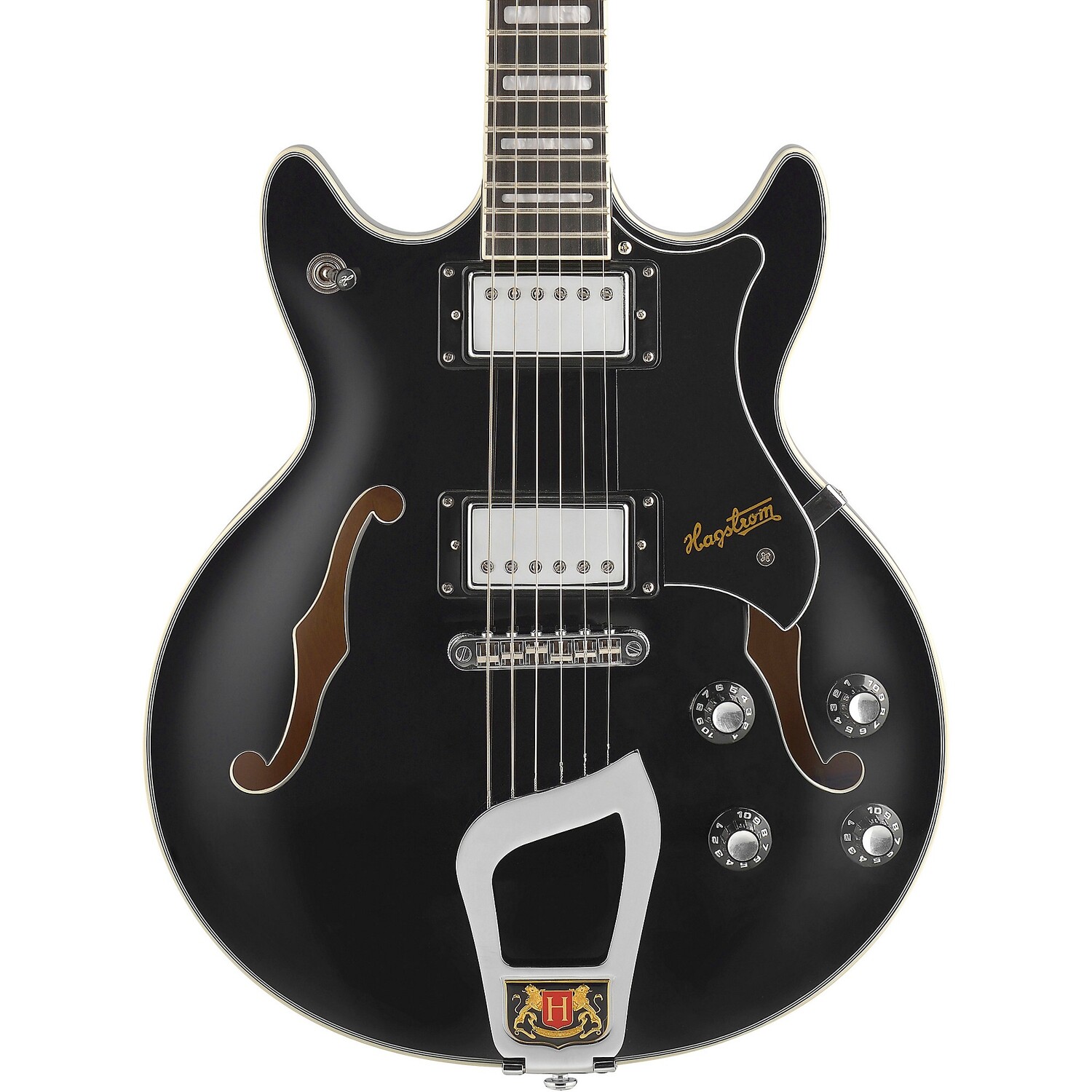 

Hagstrom Alvar Compact Elf Warrior Gloss Black Черный Накладка