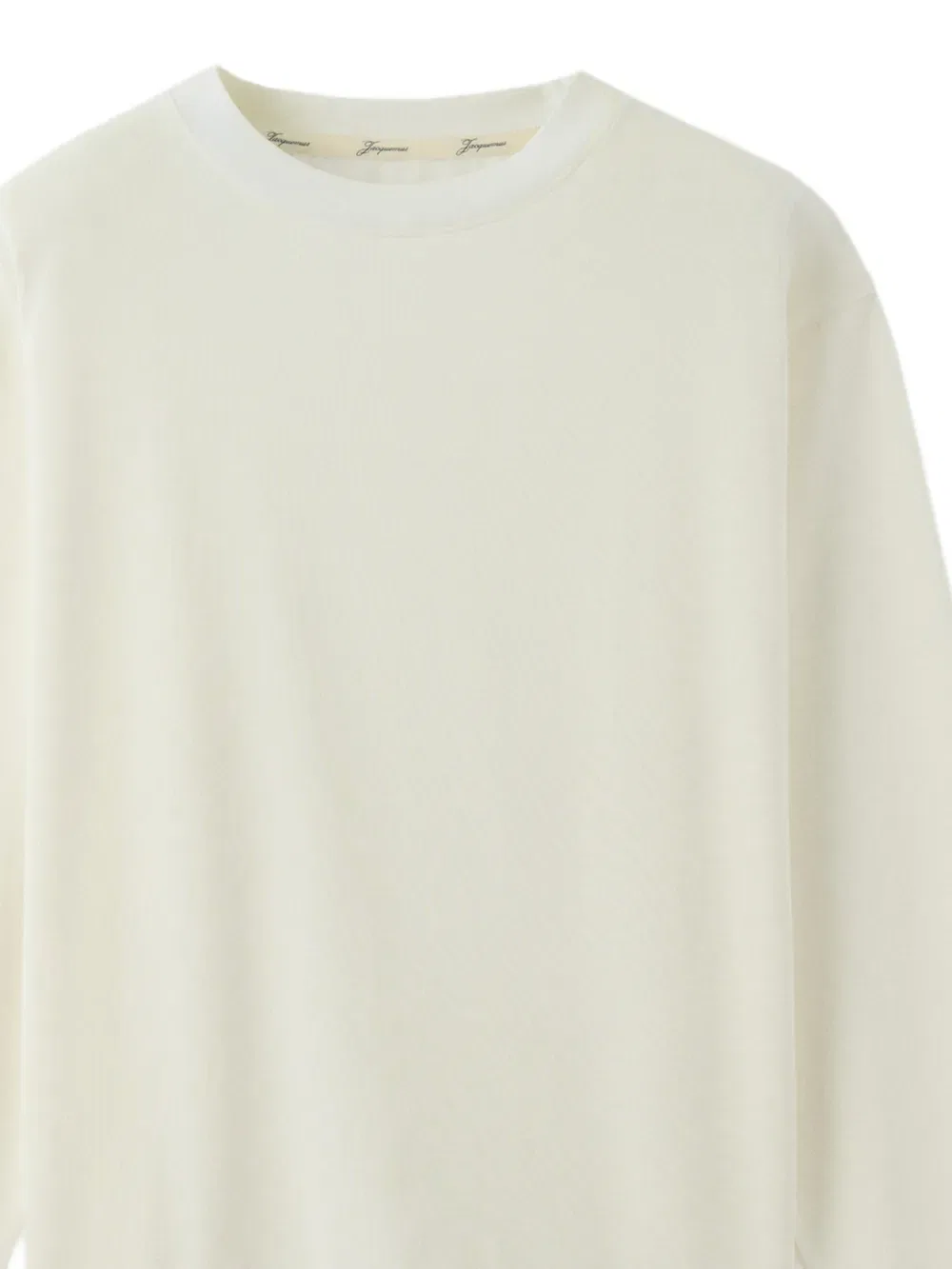 Футболка Rond Carre с длинными рукавами Jacquemus, белый — фото 2