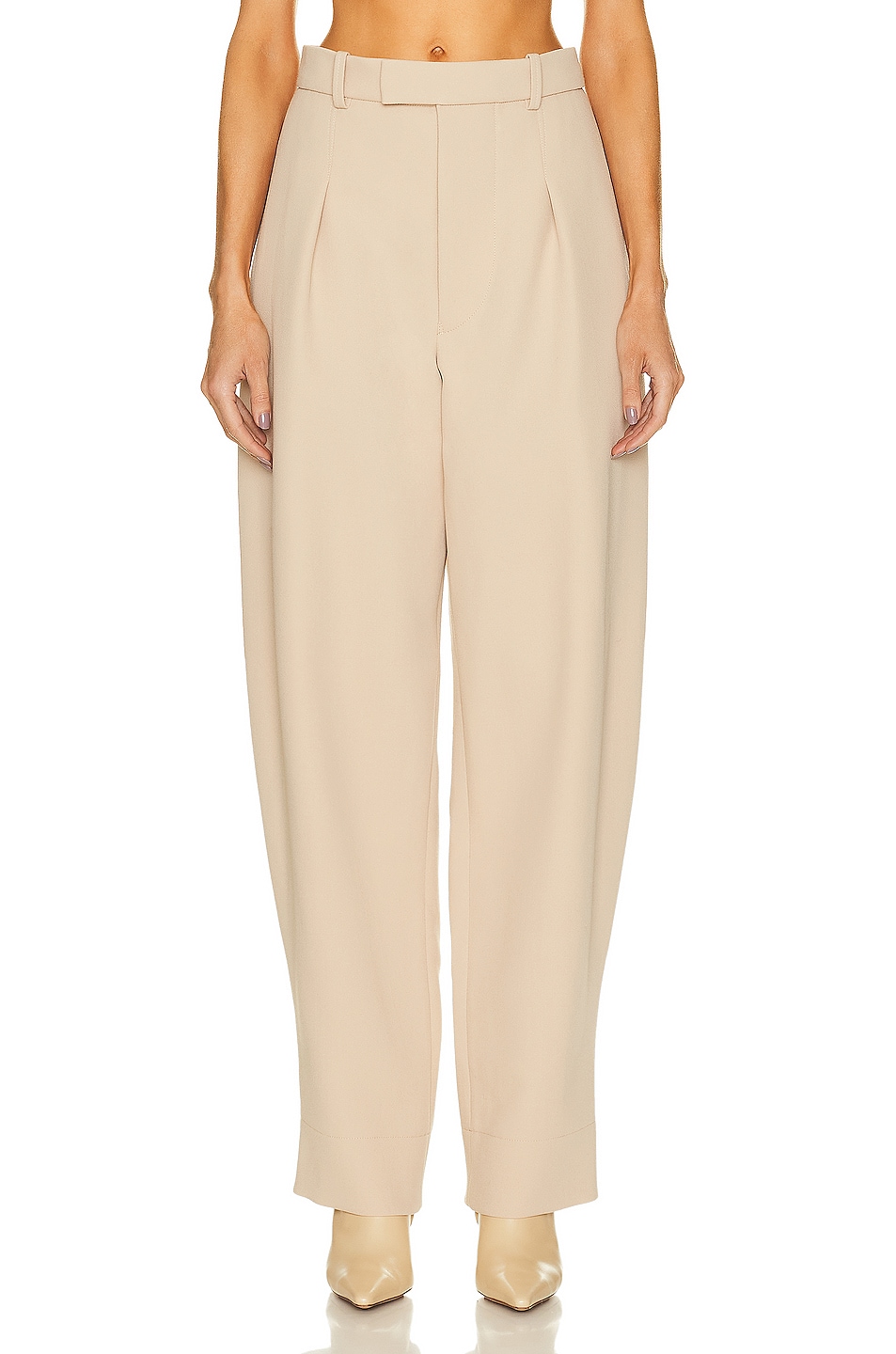 

Брюки Hb из коллаборации с Hailey Bieber WARDROBE.NYC, бежевый
