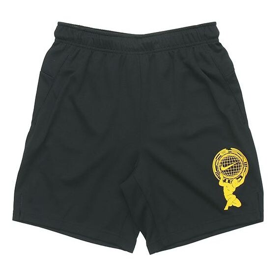 

Шорты dri fit спортивные баскетбольные тренировочные быстросохнущие шорты Nike, черный