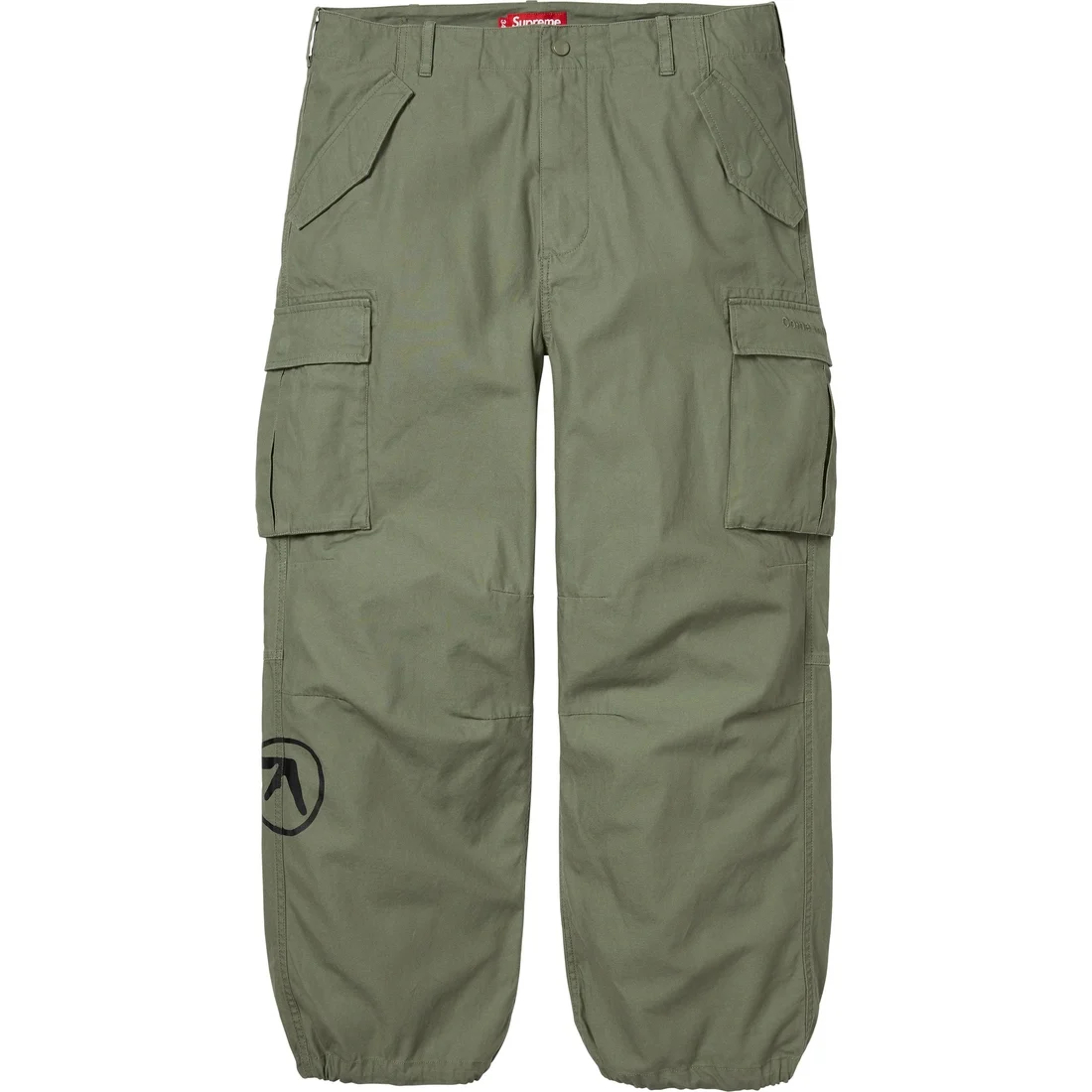 Брюки cargo Aphex Twin Alpha Industries Supreme, оливковый