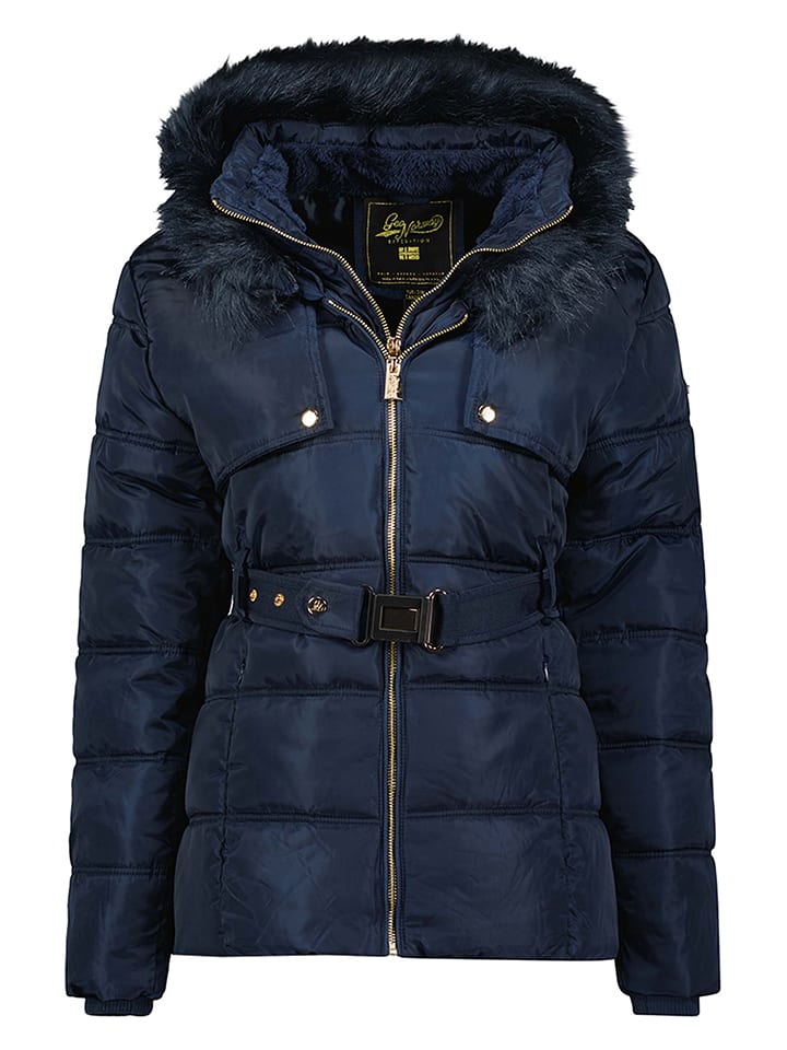 

Пуховик Geographical Norway Steppjacke Diamentera, темно-синий