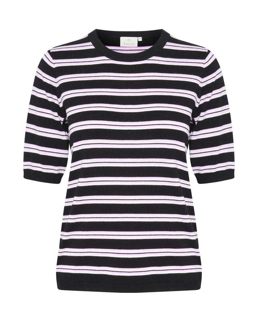 

Тонкий вязаный свитер Kaffe Sweater Lizza, черный