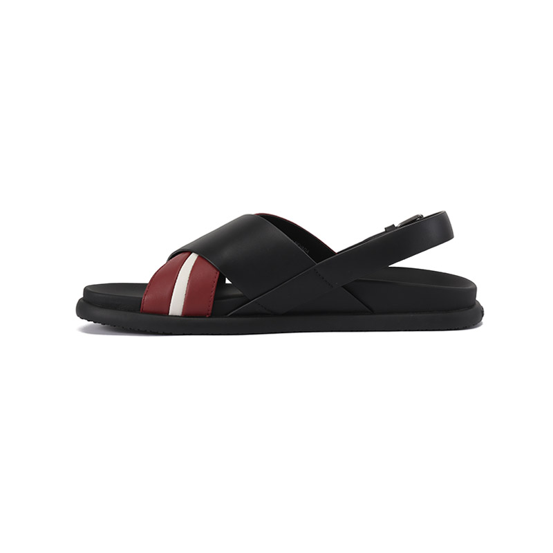 

BALLY Сандалии мужские с одним ремешком, черные
