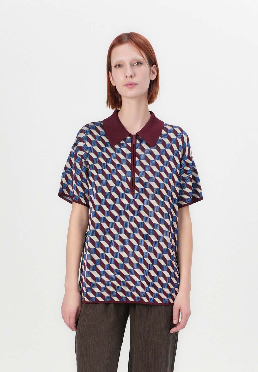 

Рубашка поло SWEATER ABRIL PARFOIS, мультиколор